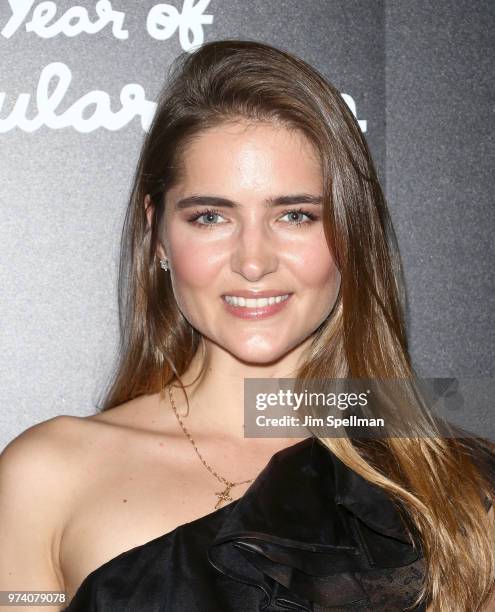 Model Aliena Avramenko attends the screening of "The Year Of Spectacular Men" hosted by MarVista Entertainment and Parkside Pictures with The Cinema...