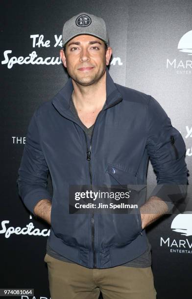 Actor Zachary Levi attends the screening of "The Year Of Spectacular Men" hosted by MarVista Entertainment and Parkside Pictures with The Cinema...