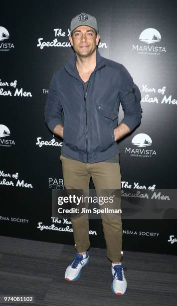 Actor Zachary Levi attends the screening of "The Year Of Spectacular Men" hosted by MarVista Entertainment and Parkside Pictures with The Cinema...