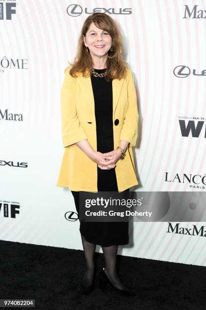 Dr. Stacy L. Smith attends Women In Film 2018 Crystal + Lucy Award at The Beverly Hilton Hotel on June 13, 2018 in Beverly Hills, California.