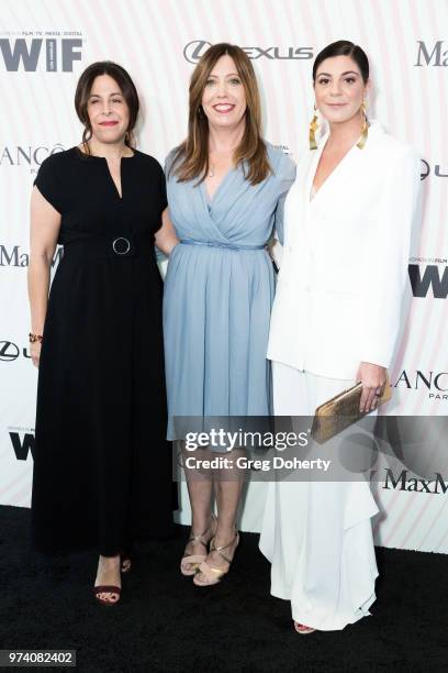 Women In Film, Los Angeles Incoming Board President Amy Baer, WIF LA Executive Director Kirsten Schaffer, Max Mara Vice President US Retail and...