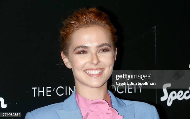 Actress Zoey Deutch attends the screening of "The Year Of Spectacular Men" hosted by MarVista Entertainment and Parkside Pictures with The Cinema...