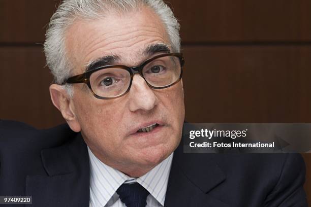 Martin Scorsese at Le Parker Meridien in New York City, New York on January 29, 2010. Reproduction by American tabloids is absolutely forbidden.