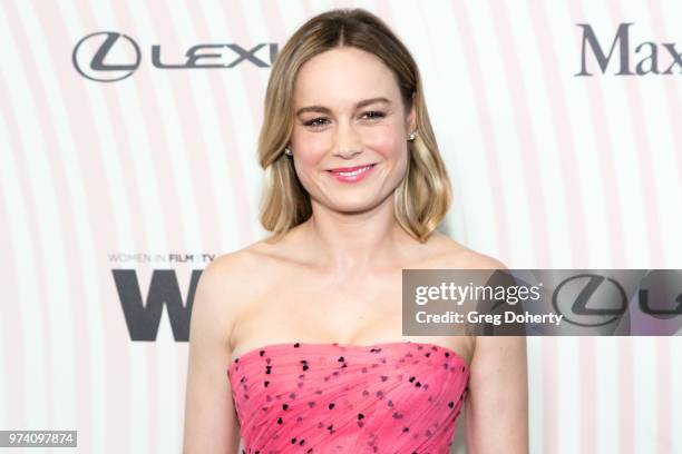 Brie Larson attends Women In Film 2018 Crystal + Lucy Award at The Beverly Hilton Hotel on June 13, 2018 in Beverly Hills, California.