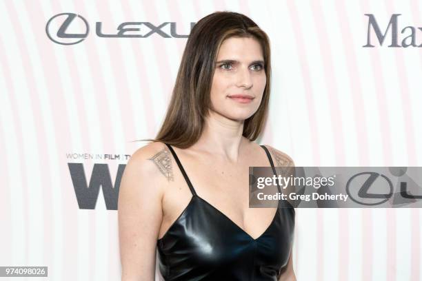 Lake Bell attends Women In Film 2018 Crystal + Lucy Award at The Beverly Hilton Hotel on June 13, 2018 in Beverly Hills, California.