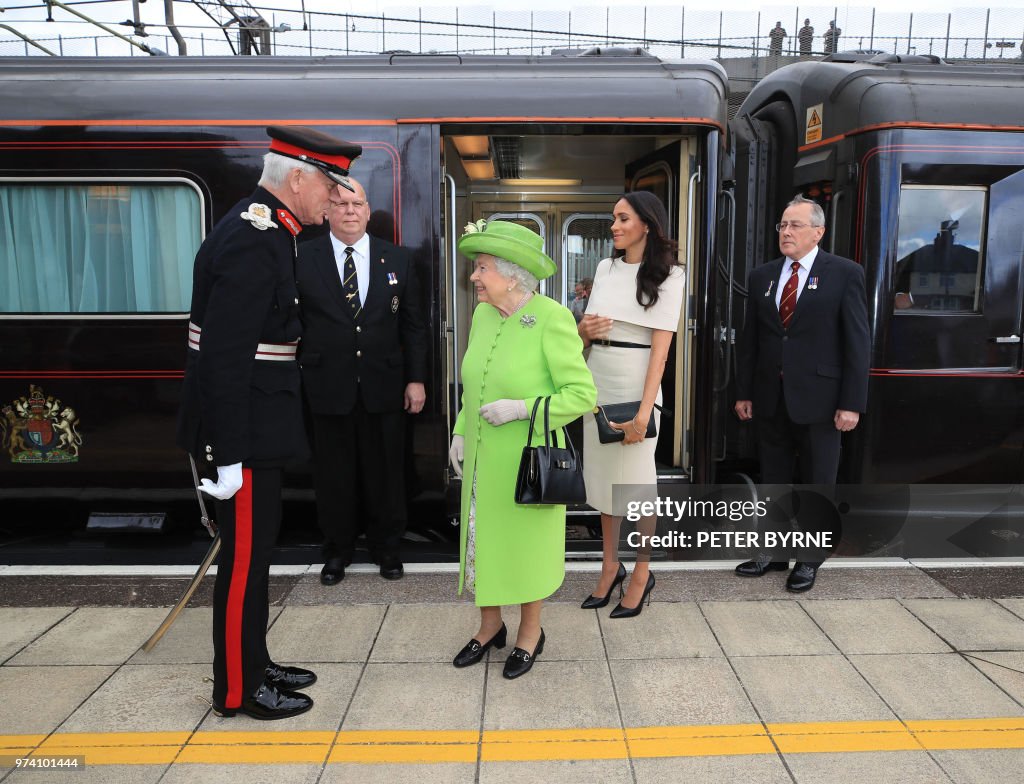 BRITAIN-ROYALS-VISIT