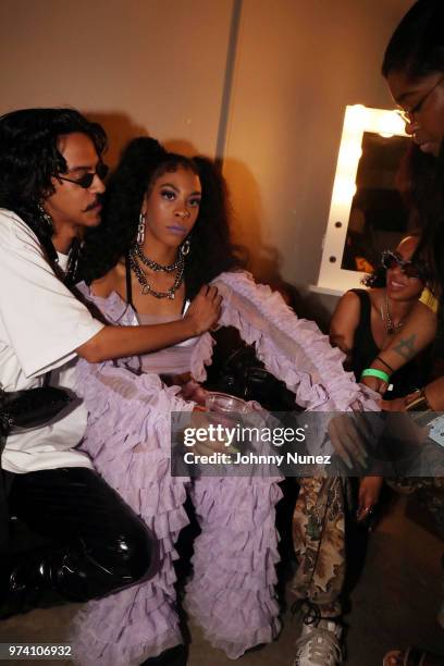 Rico Nasty attends the Atlantic Records Access Granted Showcase on June 13, 2018 in New York City.