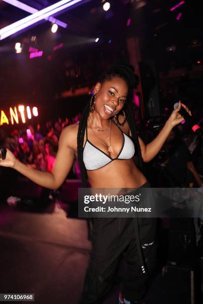 Bri Steves performs at the Atlantic Records Access Granted Showcase on June 13, 2018 in New York City.