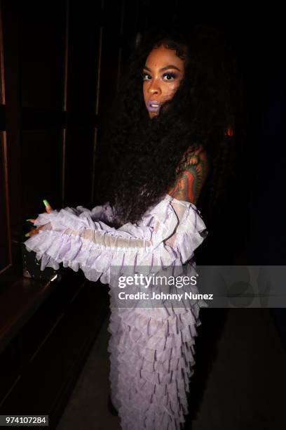 Rico Nasty attends the Atlantic Records Access Granted Showcase on June 13, 2018 in New York City.