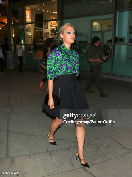 Pom Klementieff is seen on June 13, 2018 in Los Angeles, California.