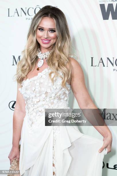 Katarina Van Derham attends Women In Film 2018 Crystal + Lucy Award at The Beverly Hilton Hotel on June 13, 2018 in Beverly Hills, California.