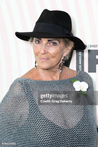 Rosilyn Heller attends Women In Film 2018 Crystal + Lucy Award at The Beverly Hilton Hotel on June 13, 2018 in Beverly Hills, California.