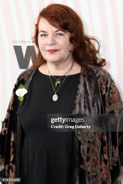 Allison Anders attends Women In Film 2018 Crystal + Lucy Award at The Beverly Hilton Hotel on June 13, 2018 in Beverly Hills, California.