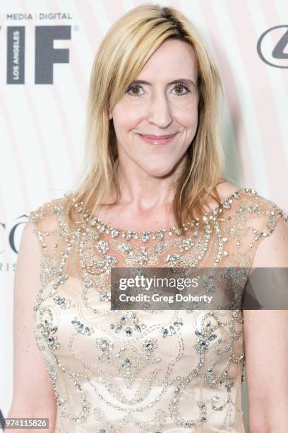 Carolyn Bridget Kennedy attends Women In Film 2018 Crystal + Lucy Award at The Beverly Hilton Hotel on June 13, 2018 in Beverly Hills, California.