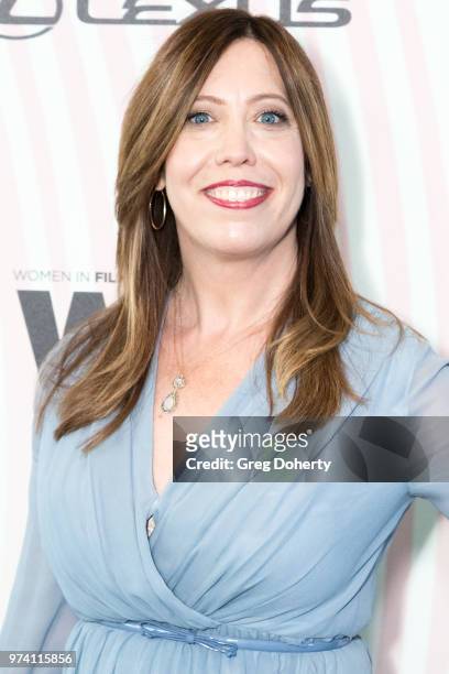 Executive Director Kirsten Schaffer attends Women In Film 2018 Crystal + Lucy Award at The Beverly Hilton Hotel on June 13, 2018 in Beverly Hills,...