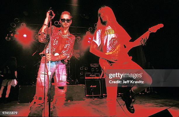 Layne Staley and Jerry Cantrell of Alice in Chains