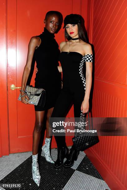 Madisin Rian and Gemmy Quelliz attend MarVista Entertainment And Parkside Pictures With The Cinema Society Host The After Party For "The Year Of...