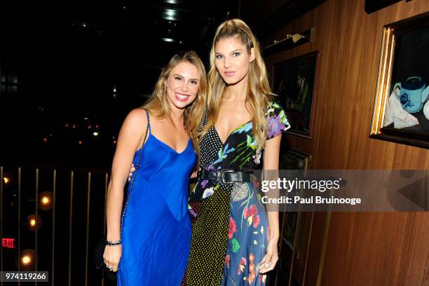 Kelsey Berenberg and Ashley Haas attend MarVista Entertainment And Parkside Pictures With The Cinema Society Host The After Party For "The Year Of...