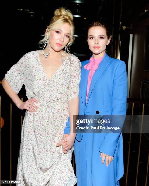 Madelyn Deutch and Zoey Deutch attend MarVista Entertainment And Parkside Pictures With The Cinema Society Host The After Party For "The Year Of...