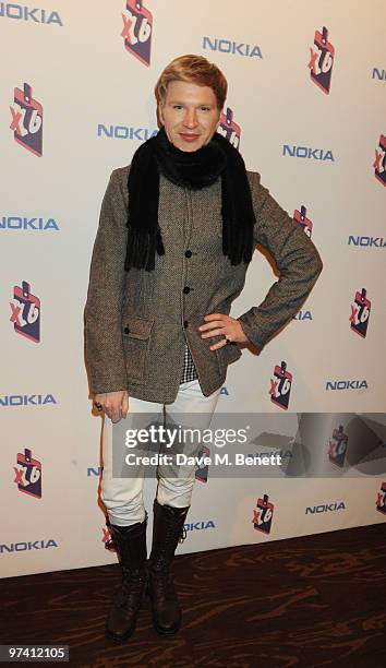 Henry Conway attends the Nokia X6 launch party at Sketch on March 3, 2010 in London, England.