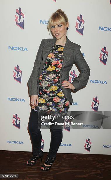 Charlotte Dutton attends the Nokia X6 launch party at Sketch on March 3, 2010 in London, England.