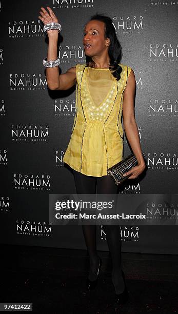 Vincent McDoom attends the Jeweler Edouard Nahum Celebrates Birthday at VIP Room Theatre on March 3, 2010 in Paris, France.