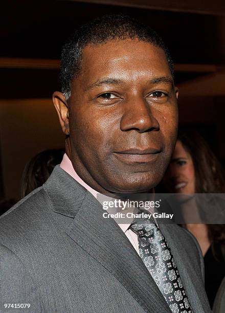 Actor Dennis Haysbert attends Artists for Peace and Justice hosted by Vanity Fair and Brioni held at Bar Nineteen 12 on March 3, 2010 in Beverly...