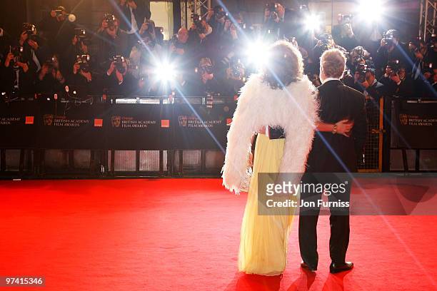 Director Sir Ridley Scott arrives at The Orange British Academy Film Awards 2008 at The Royal Opera House, Covent Garden on February 10, 2008 in...