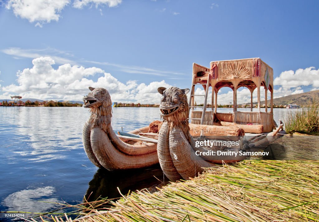 Titicaca. Uros islands