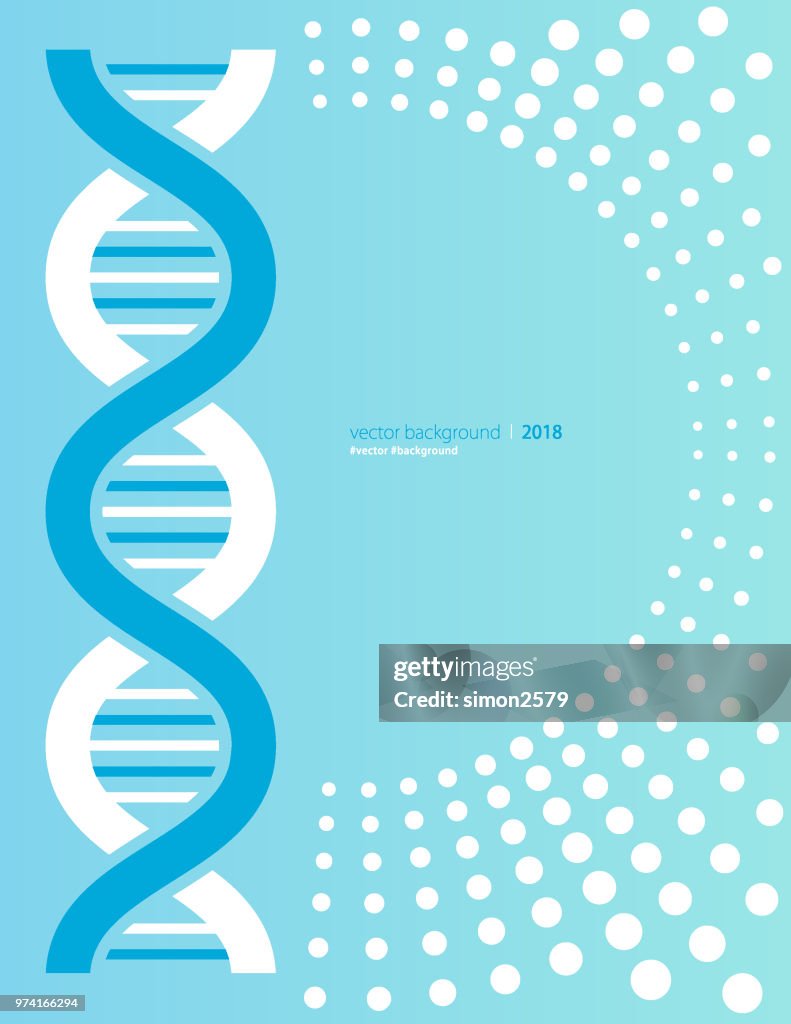 Dna Abstract Vector Dna Abstract Background High-Res Vector Graphic - Getty Images