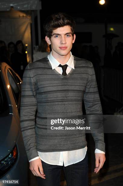 Actor Carter Jenkins arrives at Global Green USA's 7th Annual Pre-Oscar Party at Avalon on March 3, 2010 in Hollywood, California.