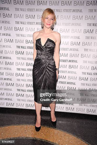 Actress Cate Blanchett attends the BAM Belle Reve Gala at the Brooklyn Academy of Music on December 3, 2009 in New York City.