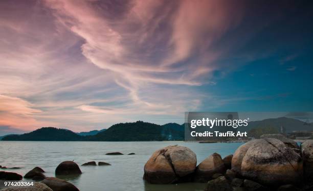 permatang damar laut pulau pinang - laut stock pictures, royalty-free photos & images