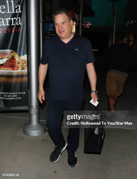 Jeff Garlin is seen on June 13, 2018 in Los Angeles, California.