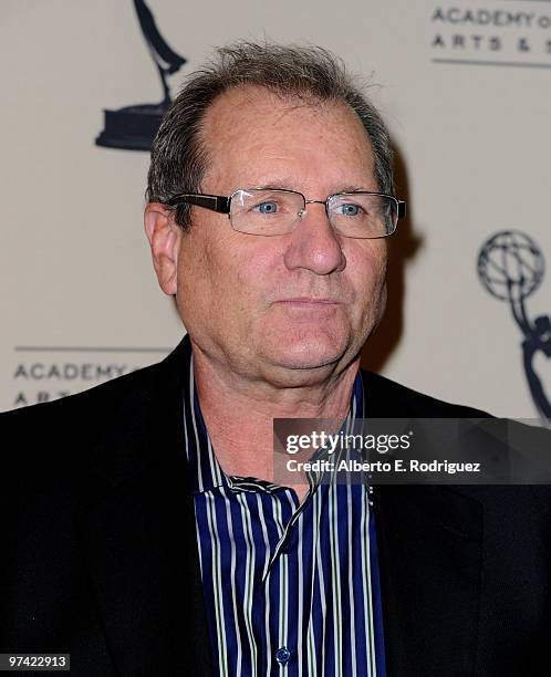 Actor Ed O'Neill arrives at the Academy of Television Arts & Sciences' Evening with "Modern Family" at Leonard H. Goldenson Theatre on March 3, 2010...