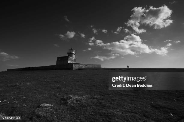 belle tout lighthouse - belle tout lighthouse stock-fotos und bilder