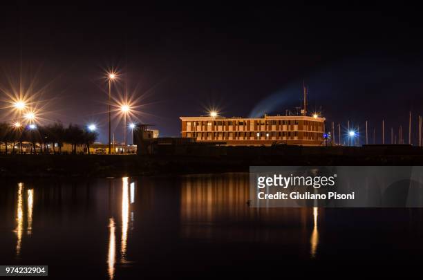 porto torres ... by night - giuliano rios fotografías e imágenes de stock