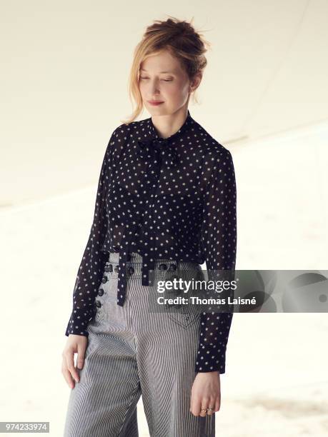 Actress Alba Rohrwacher is photographed for Self Assignment, on May, 2018 in Cannes, France. . .