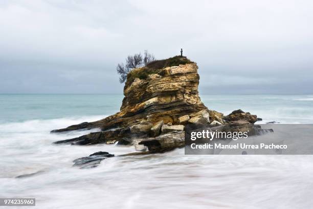 playa del camello, santander - camello stock-fotos und bilder