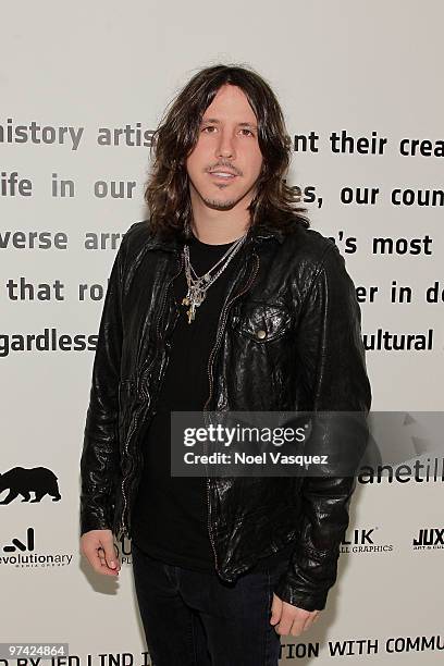 Cisco Adler attends the ManifestEquality opening night party on March 3, 2010 in Hollywood, California.