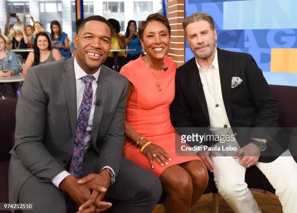 John Travolta is a guest on "Good Morning America," Thursday, June 14, 2018 airing on the Walt Disney Television via Getty Images Television Network....