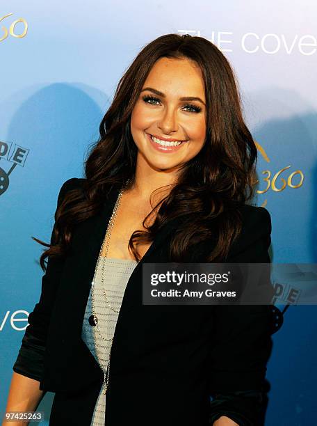 Actress Hayden Panettiere attends the HAVEN360 & Roadside Attractions Pre-Oscars Gala for "The Cove" at Andaz Hotel on March 3, 2010 in West...