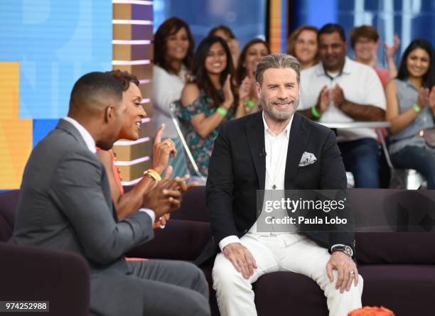 John Travolta is a guest on "Good Morning America," Thursday, June 14, 2018 airing on the Walt Disney Television via Getty Images Television Network....