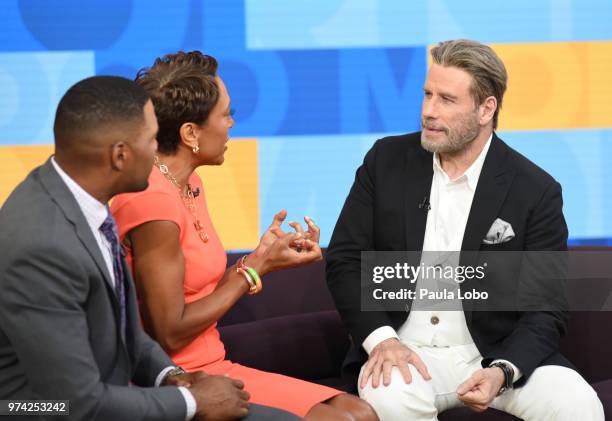 John Travolta is a guest on "Good Morning America," Thursday, June 14, 2018 airing on the Walt Disney Television via Getty Images Television Network....