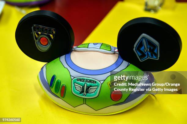 Pixar Fest: Toy Story-inspired Mickey Mouse ears at Disneyland Resort in Anaheim. "n