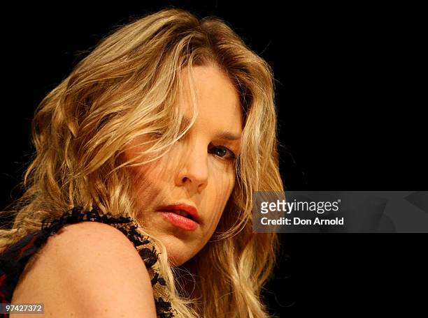 Musician Diana Krall performs on stage in concert at Sydney Entertainment Centre on March 4, 2010 in Sydney, Australia.