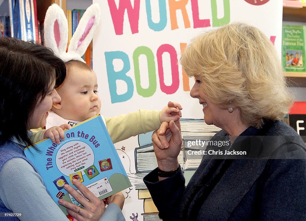 The Duchess Of Cornwall Joins Children To Celebrate World Book Day