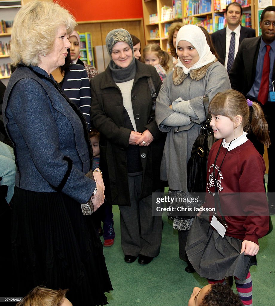 The Duchess Of Cornwall Joins Children To Celebrate World Book Day