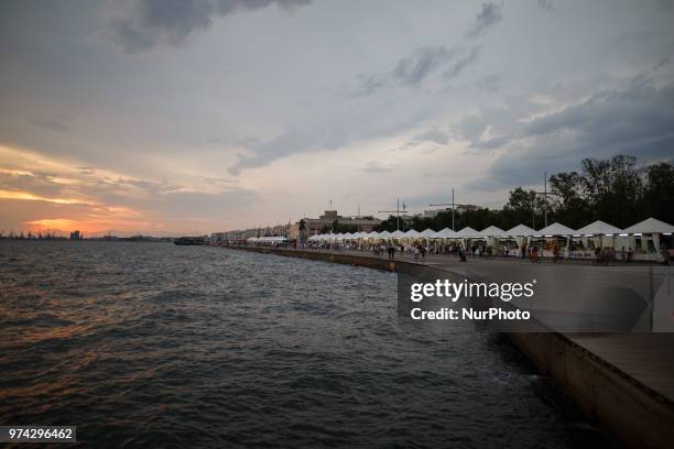 For 36th year the Book Festival take place in the area of White Tower of Thessaloniki in Greece.