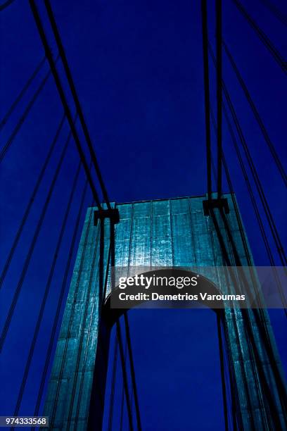 the verrazano bridge - verrazano stock pictures, royalty-free photos & images